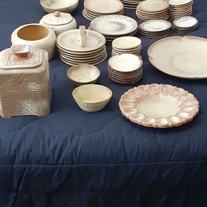 Frankoma pottery Aztec pattern